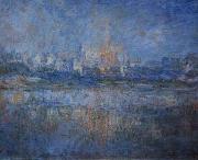 Claude Monet Vetheuil in the Fog France oil painting artist